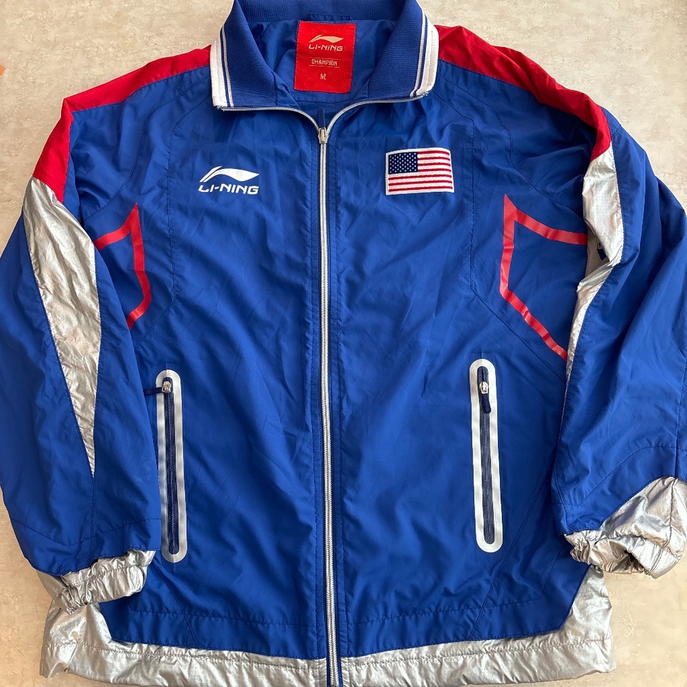 Vintage Li-Ning team USA jacket